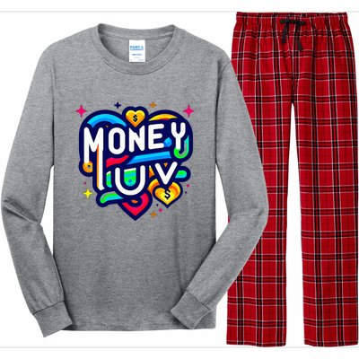 Money Luv Long Sleeve Pajama Set