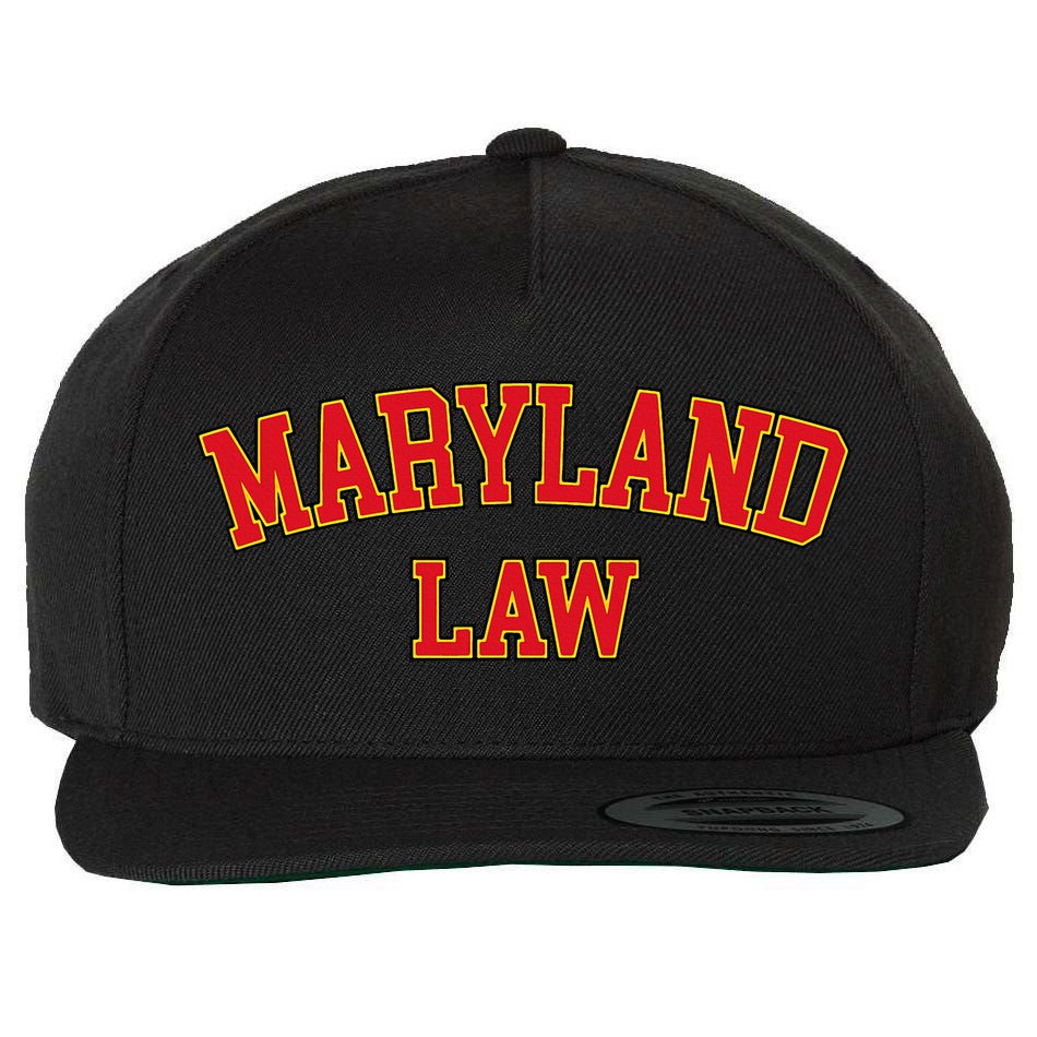 Maryland Law Maryland Bar Graduate Gift Lawyer College Wool Snapback Cap