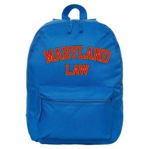 Maryland Law Maryland Bar Graduate Gift Lawyer College 16 in Basic Backpack