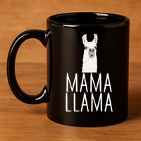 Mama Llama 11oz C Handle Ceramic Mug
