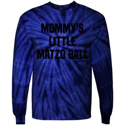 Mommy’S Little Matzo Ball Tie-Dye Long Sleeve Shirt