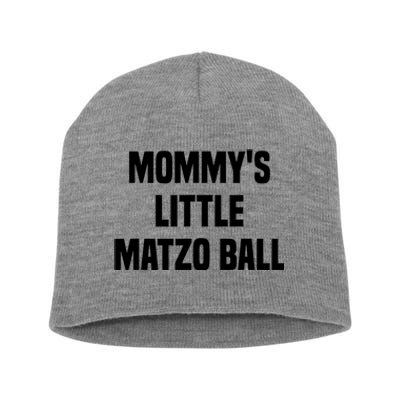 Mommy’S Little Matzo Ball Short Acrylic Beanie