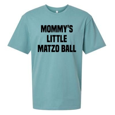 Mommy’S Little Matzo Ball Sueded Cloud Jersey T-Shirt