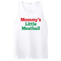 MommyS Little Meatball Funny Italian Im A Little Meatball PosiCharge Competitor Tank