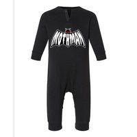 Mothman Logo Infant Fleece One Piece