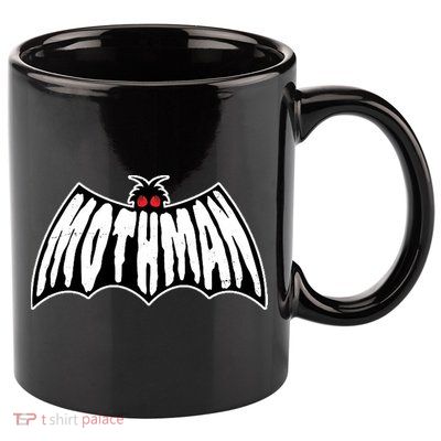 Mothman Logo 11oz C Handle Ceramic Mug