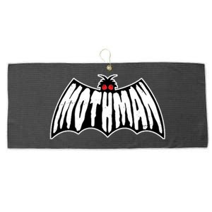 Mothman Logo Large Microfiber Waffle Golf Towel