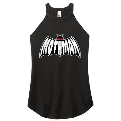 Mothman Logo Women's Perfect Tri Rocker Tank