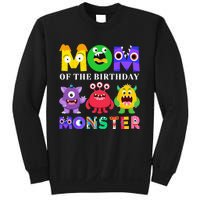 Mom Little Monster 1st Birthday Party Family Monster Sweatshirt