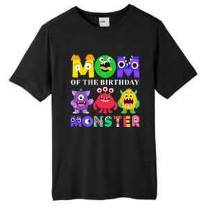 Mom Little Monster 1st Birthday Party Family Monster Tall Fusion ChromaSoft Performance T-Shirt