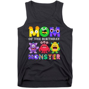 Mom Little Monster 1st Birthday Party Family Monster Tank Top