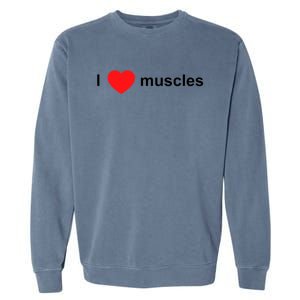 Muscle Lover Garment-Dyed Sweatshirt