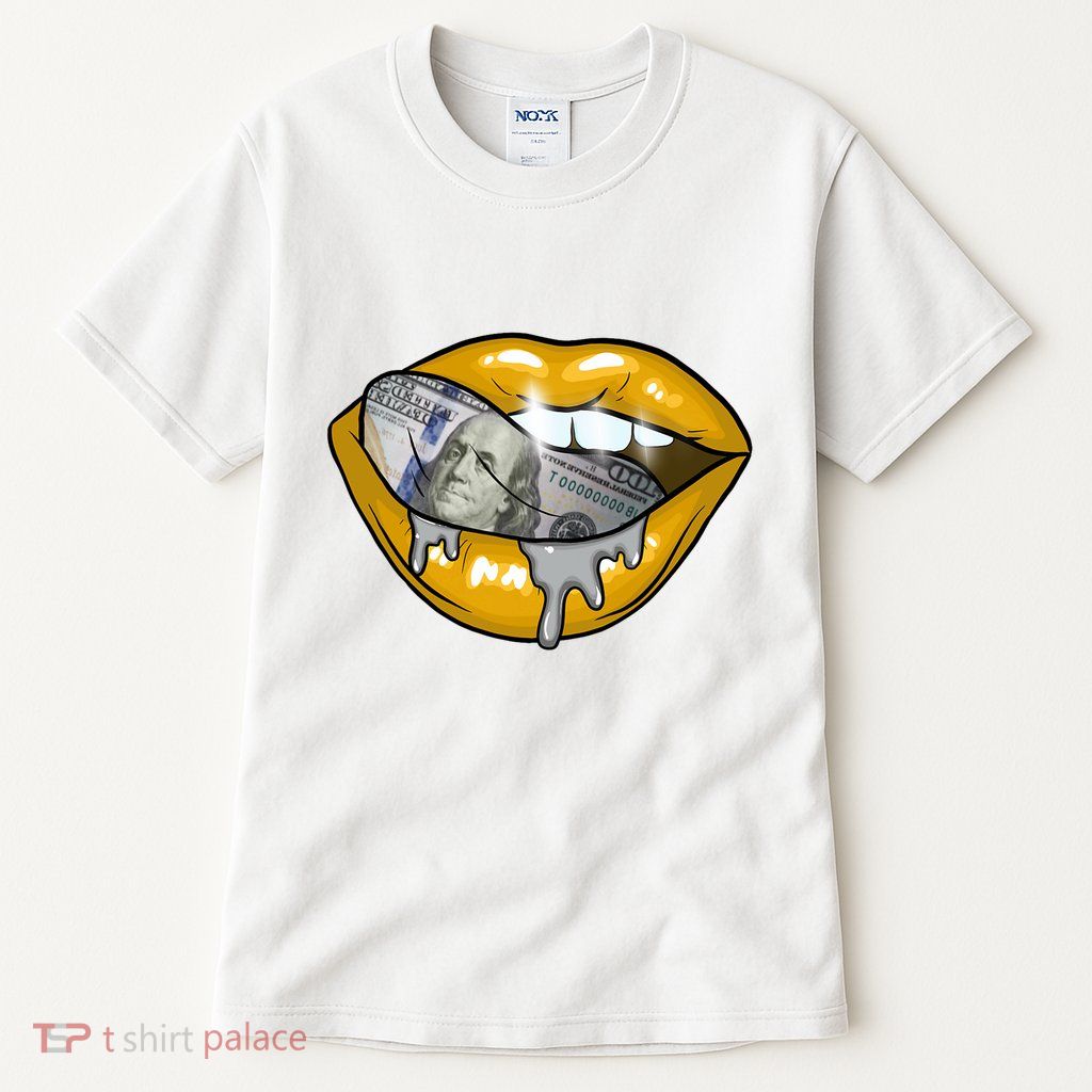 Money Lips Tall T-Shirt
