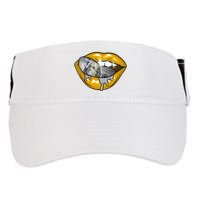 Money Lips Adult Drive Performance Visor