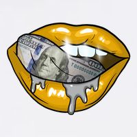 Money Lips Adult Drive Performance Visor