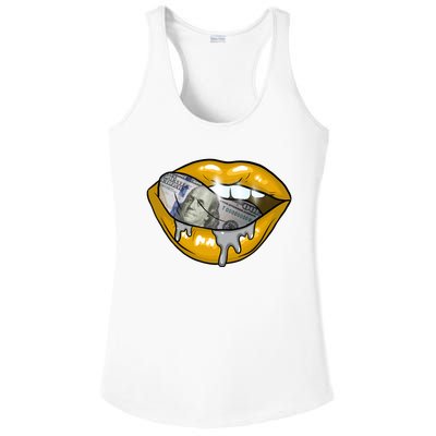 Money Lips Ladies PosiCharge Competitor Racerback Tank