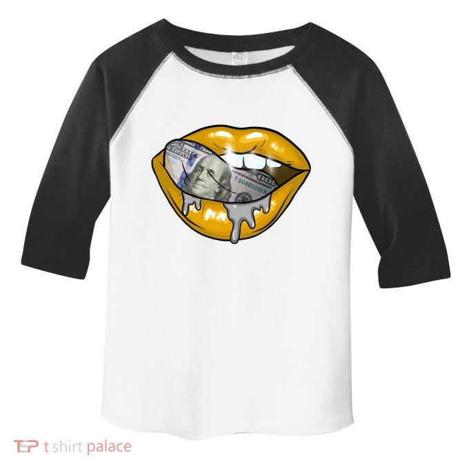 Money Lips Toddler Fine Jersey T-Shirt