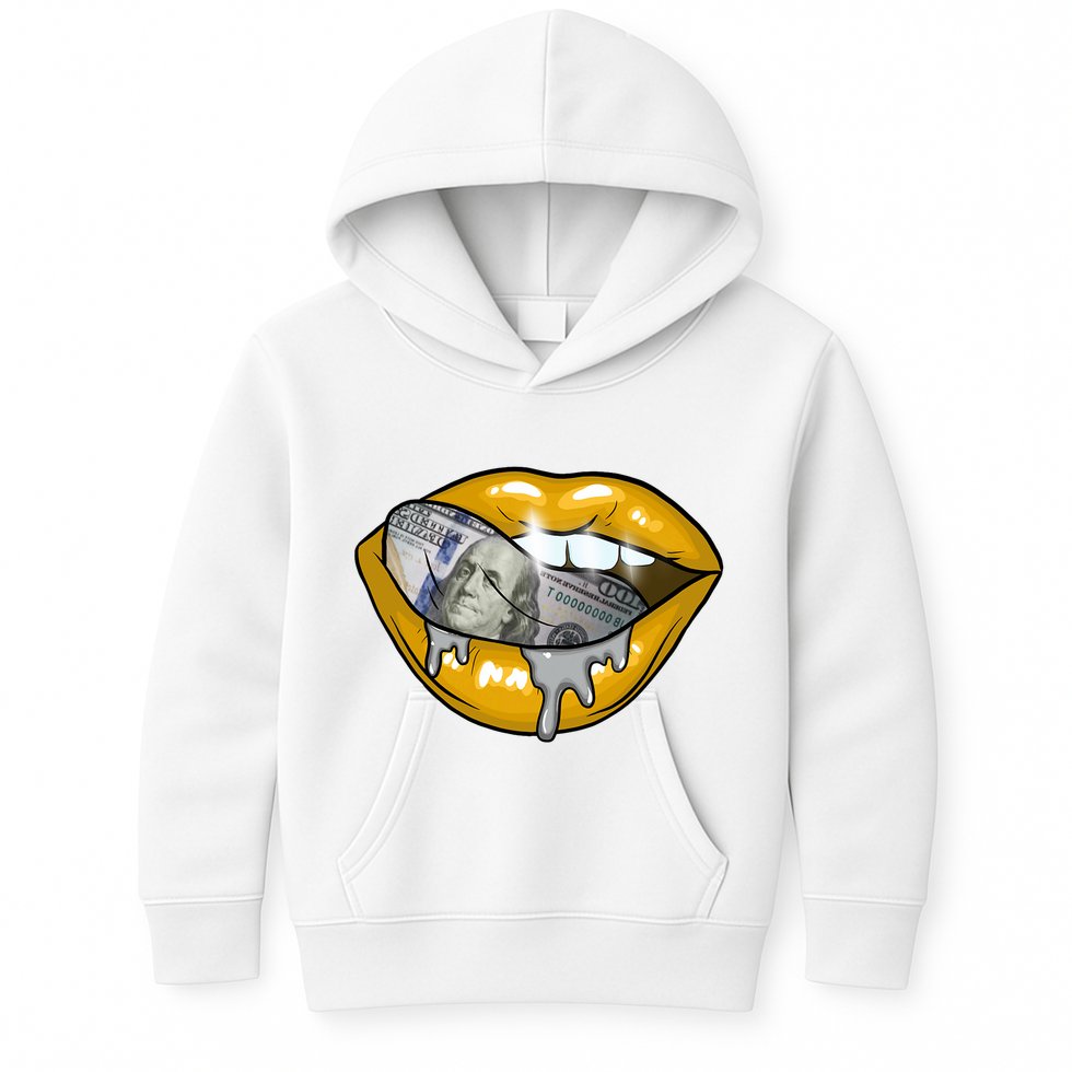 Money Lips Kids Hoodie