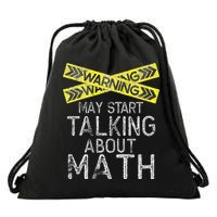 Math Lover Mathematics Math Student Funny Math  Drawstring Bag