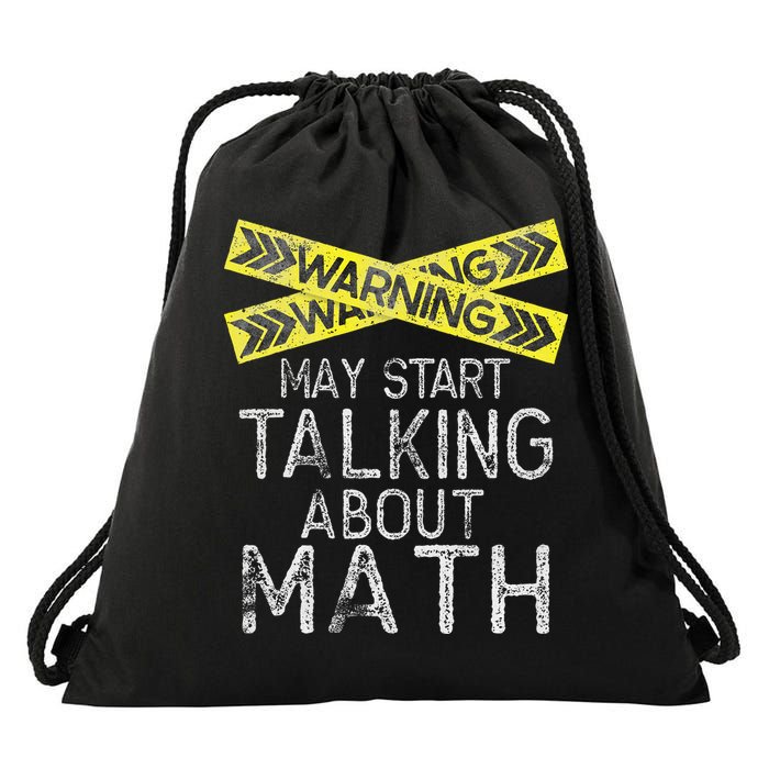 Math Lover Mathematics Math Student Funny Math  Drawstring Bag