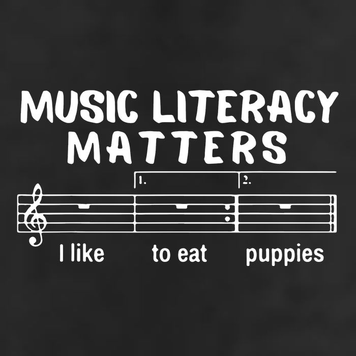 Music Literacy Matters Funny Adult Drive Performance Visor