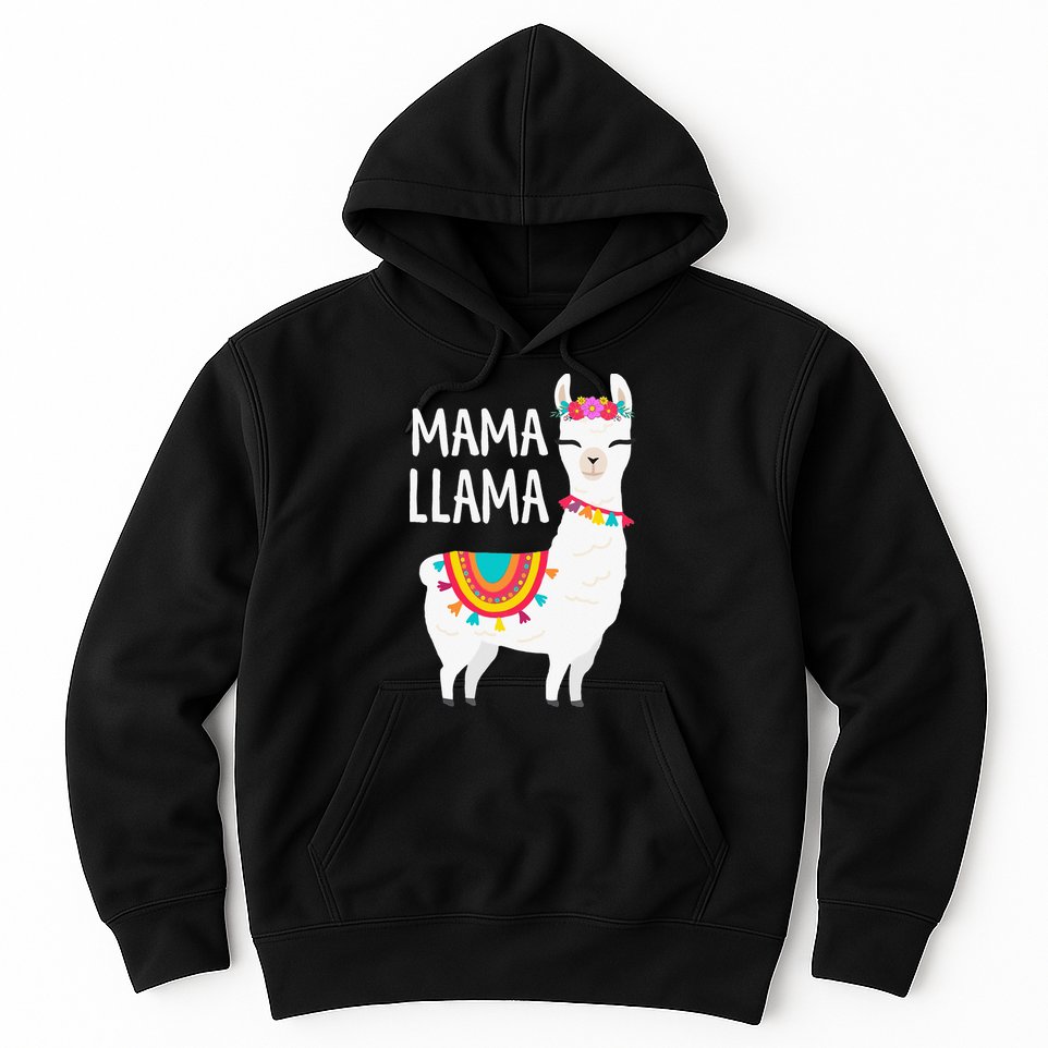 Mama Llama Mother Day Hoodie