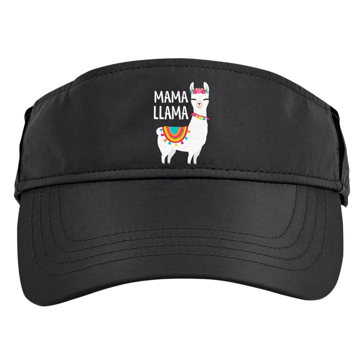 Mama Llama Mother Day Adult Drive Performance Visor