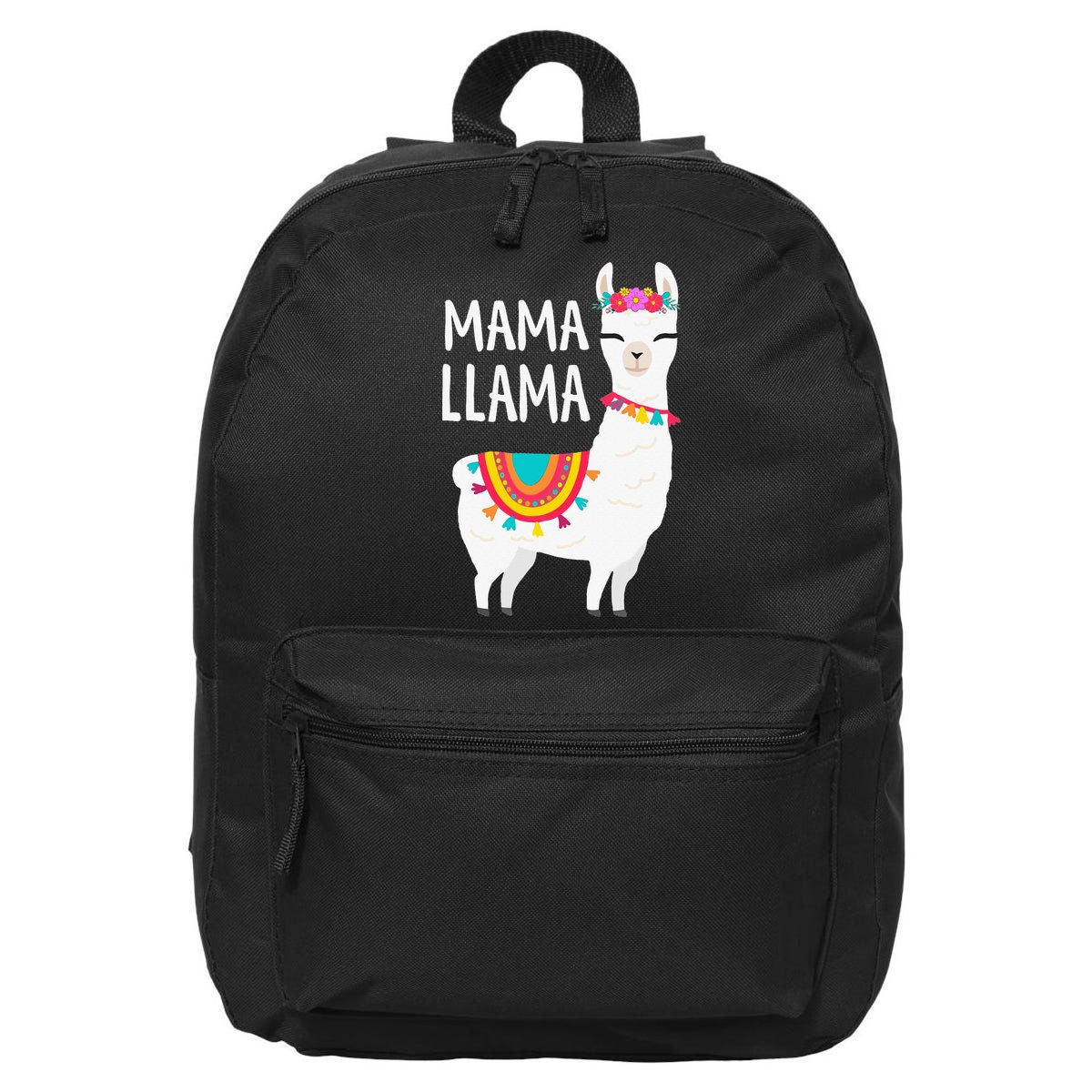Mama Llama Mother Day 16 in Basic Backpack
