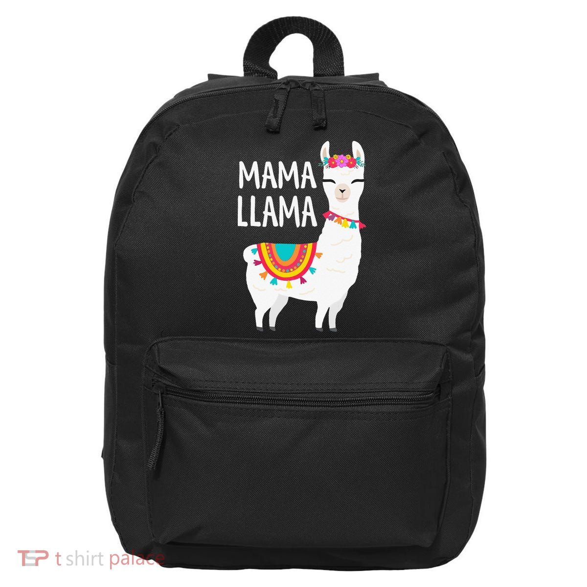 Mama Llama Mother Day 16 in Basic Backpack