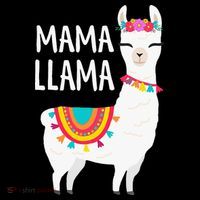 Mama Llama Mother Day 16 in Basic Backpack