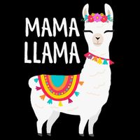 Mama Llama Mother Day Zip Tote Bag