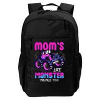 Moms Like Monster Trucks Too Daily Commute Backpack