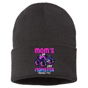 Moms Like Monster Trucks Too Sustainable Knit Beanie