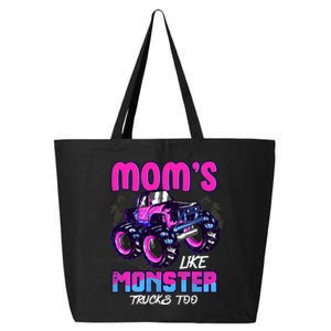 Moms Like Monster Trucks Too 25L Jumbo Tote