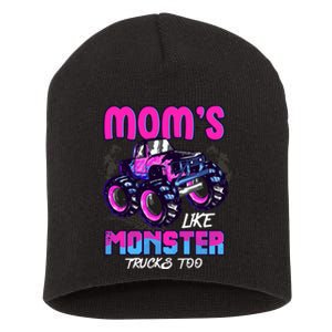 Moms Like Monster Trucks Too Short Acrylic Beanie