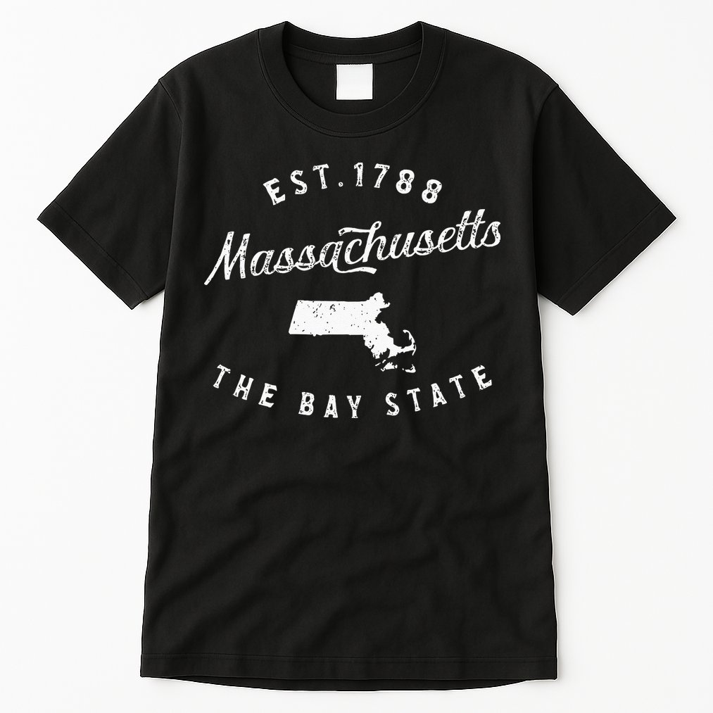 Massachusetts Lover Massachusetts Pride Massachusetts Tall T-Shirt