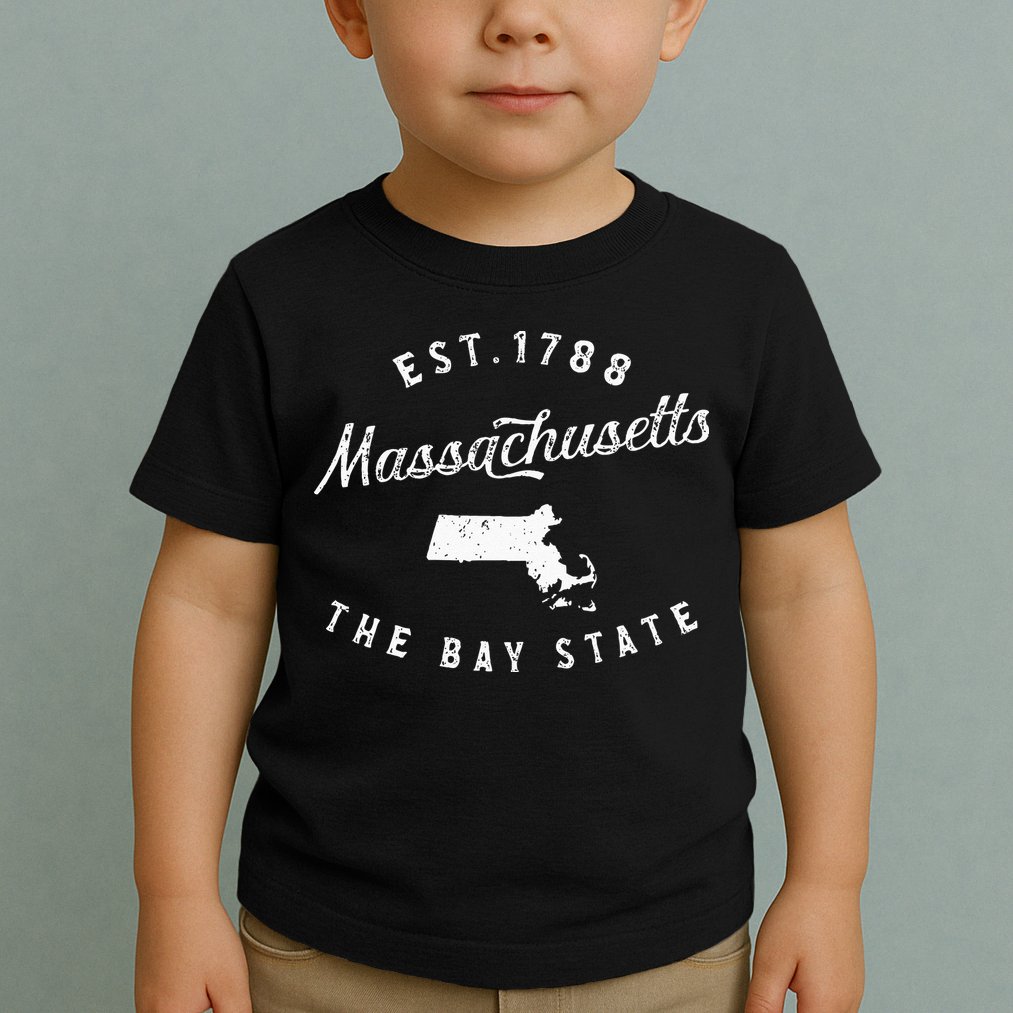 Massachusetts Lover Massachusetts Pride Massachusetts Toddler T-Shirt