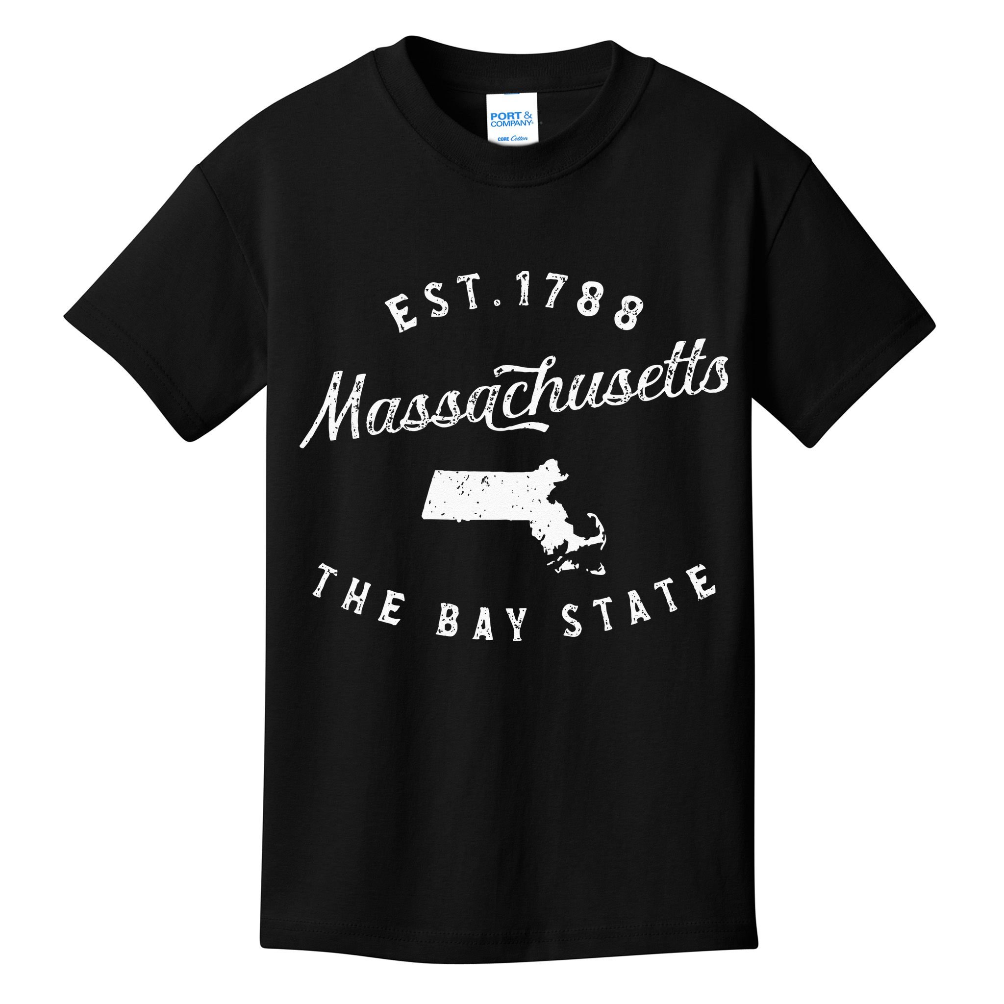Massachusetts Lover Massachusetts Pride Massachusetts Kids T-Shirt