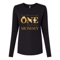 Mommy Little Miss Onederful Birthday Party 1 Year Old Womens Cotton Relaxed Long Sleeve T-Shirt