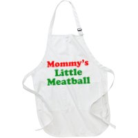 Mommys Little Meatball Funny Italian Joke Apron