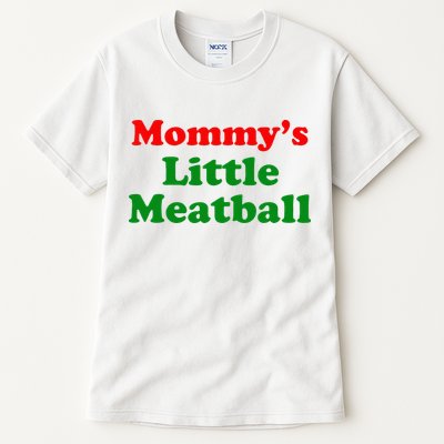 Mommys Little Meatball Funny Italian Joke Tall T-Shirt