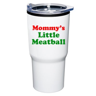 Mommys Little Meatball Funny Italian Joke Tumbler