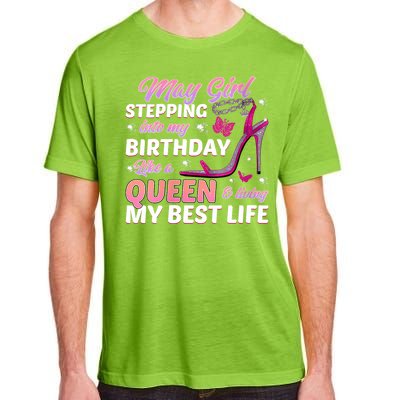 May Living My Best Life Bday Adult ChromaSoft Performance T-Shirt