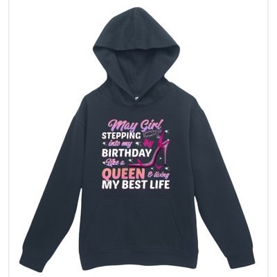 May Living My Best Life Bday Urban Pullover Hoodie