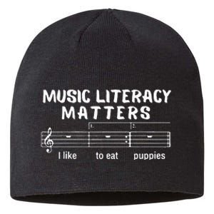 Music Literacy Matters Sustainable Beanie