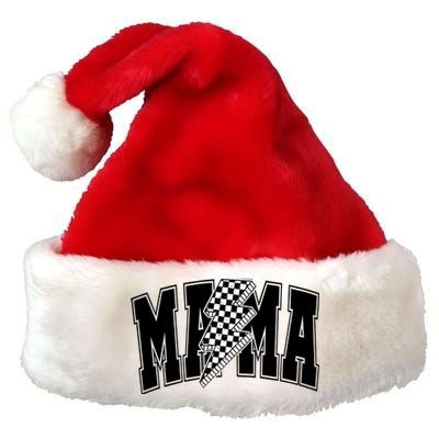 Mama Lightning Mother’S Day Premium Christmas Santa Hat