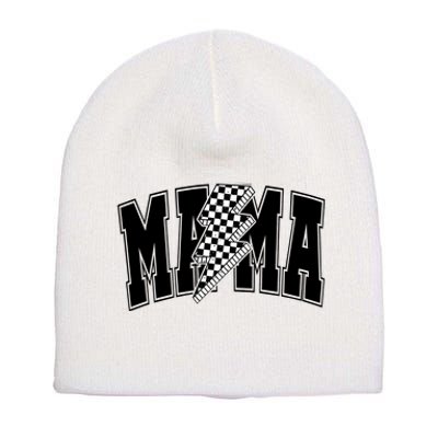 Mama Lightning Mother’S Day Short Acrylic Beanie