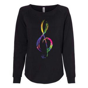 Musican Lover Musical Notes Just Music Womens California Wash Sweatshirt