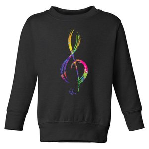 Musican Lover Musical Notes Just Music Toddler Sweatshirt