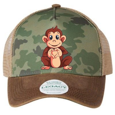 Monkey Lover Legacy Tie Dye Trucker Hat